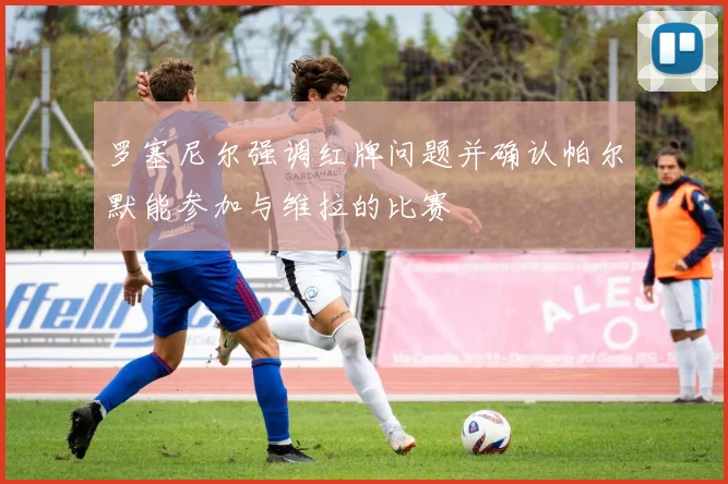 罗塞尼尔强调红牌问题并确认帕尔默能参加与维拉的比赛